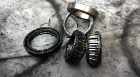 Замена подшипника задней ступицы на Ford Escort