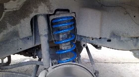 Замена задней пружины