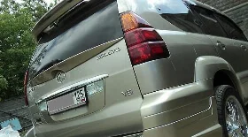 Установка заднего стекла Lexus GX470