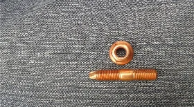 Как снять выпускной коллектор, если прикипела шпилька