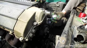 Замена термостата на BMW E34 с двигателем m50 
