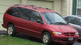Снятие обшивки двери Dodge Caravan 3