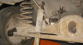 Замена задних амортизаторов ВАЗ 2107