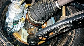 Замена шаровой опоры на Chevrolet Lanos