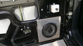 Как установить динамики в задние двери Лада Гранта