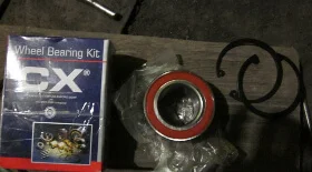 Как поменять задние ступичные подшипники Опель Кадет