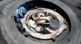 Замена бензонасоса Ауди А6