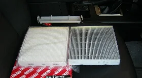 Как заменить фильтр салона Прадо 120