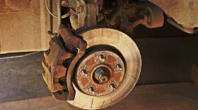 Замена передних колодок на Х Трейл