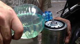 Замена топливного фильтра Мерседес Вито 2.3 TD