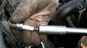 Замена свечей на Субару Форестер