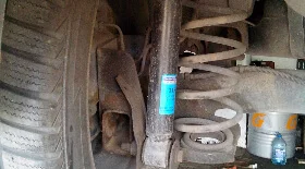 Снятие/замена задней стойки амортизатора Форд Фъюжен