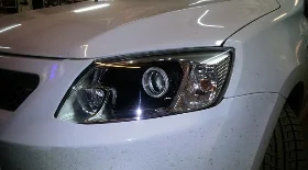 Замена ламп ближнего/дальнего света на Гранте