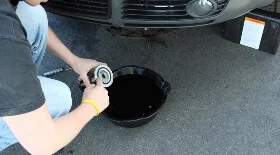 Замена масла на Audi A4 Allroad