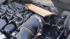 Замена воздушного фильтра на Пежо 407