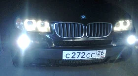 Замена лампы ближнего света БМВ Х3