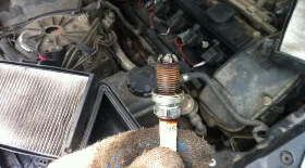 Замена свечей зажигания на BMW E61
