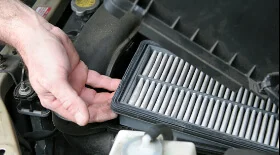 Замена воздушного фильтра Тойота Камри V40