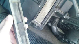 Замена салонного фильтра Ниссан Максима