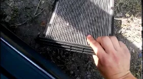 Замена салонного фильтра Лифан Солано 