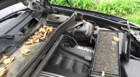 Замена салонного фильтра БМВ Х1