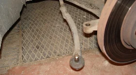 Замена рулевого наконечника Рено Меган 2