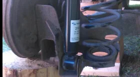 Замена заднего амортизатора на Форд Фьюжн