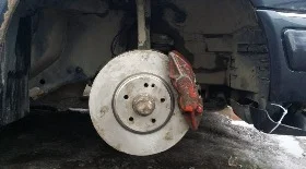 Замена тормозных колодок Мерседес W220