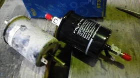 Замена топливного фильтра Тигго ФЛ