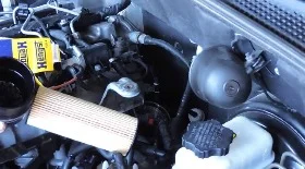 Замена масла в двигателе Кайрон