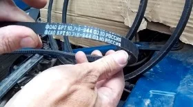 Замена ремня генератора Нива 21214