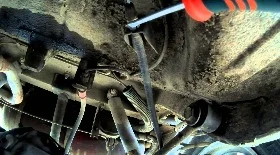 Регулировка ручника Нива