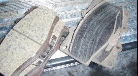 Замена колодок на Сурф