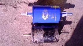 Замена топливного фильтра на Джили МК