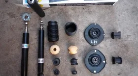 Замена задних амортизаторов на Ланос