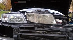 Как снять фару Ауди А6 С5