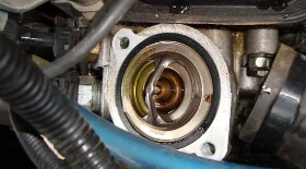 Замена термостата на Газели