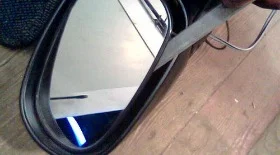 Как снять зеркало на Ланос