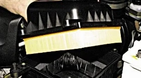 Замена воздушного фильтра Нива