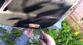 Снятие обшивки двери Мурано