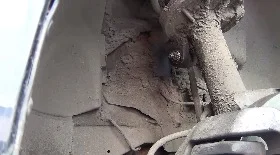 Замена передней стойки стабилизатора BMW E65/E66