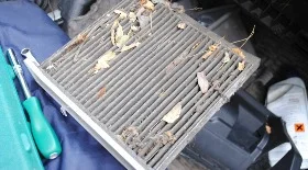 Замена салонного фильтра Mitsubishi L200