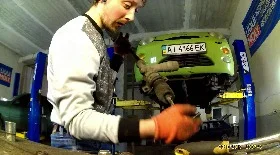 Замена рулевой рейки на Chery QQ