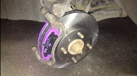 Замена тормозных колодок Ниссан Санни