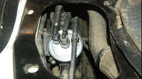 Замена топливного фильтра Киа Бонго