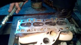 Снятие ГБЦ Дэу Сенс