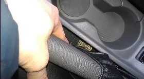 Регулировка ручника Киа Спектра