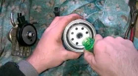 Замена топливного фильтра Портер