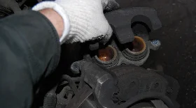 Замена колодок на Актион