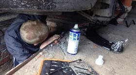 Замена рычагов на Фиат Альбеа